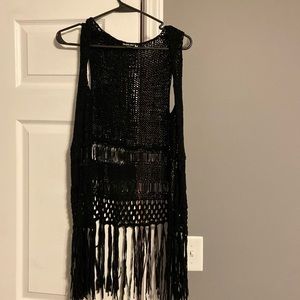 Small crochet vest